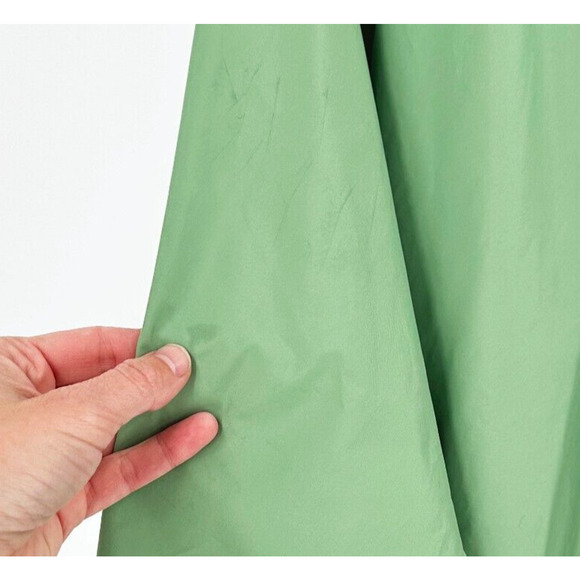 Woolrich Women Lightweight Hidden Hood Jacket Size Large Outdoors Packable Green - Picture 5 of 8